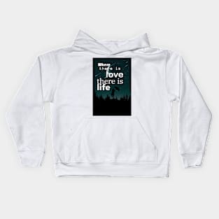 Love and life Kids Hoodie